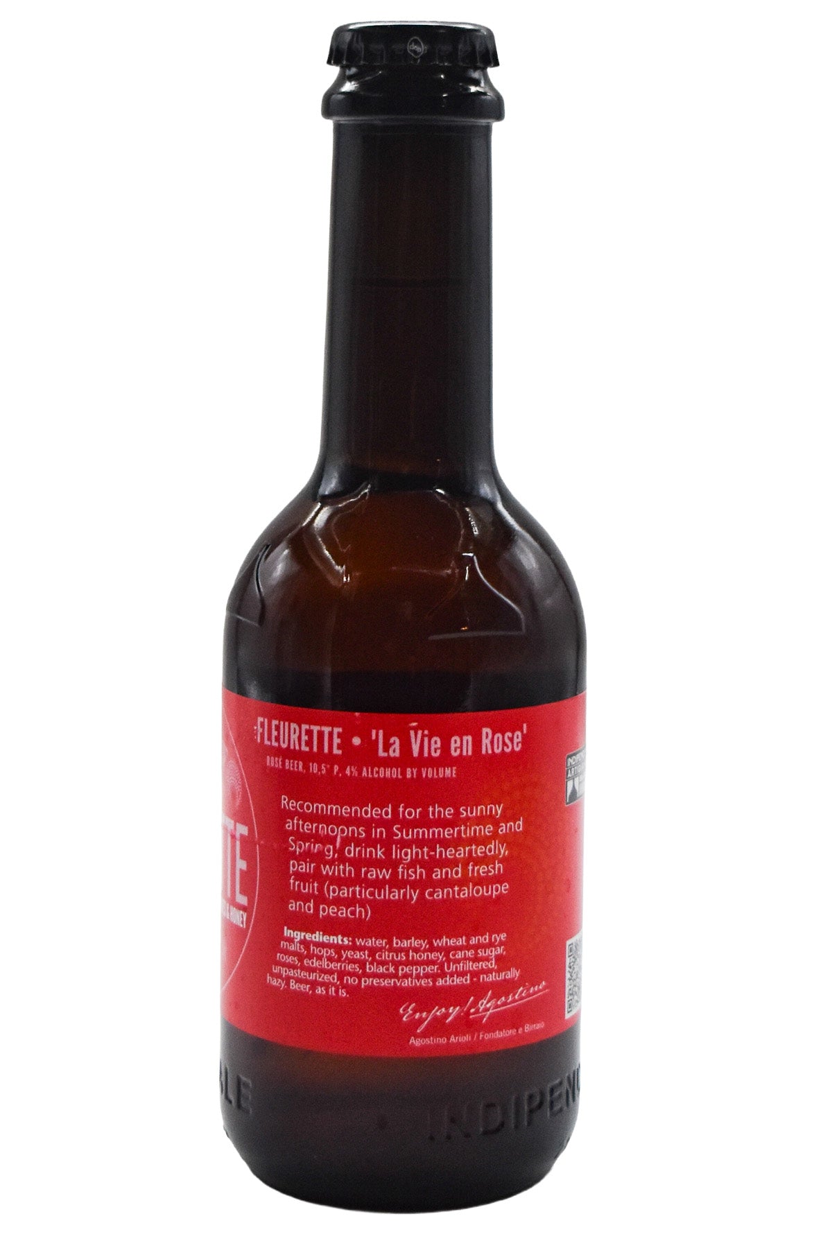Bottle of Birrificio Italiano Fleurette (330ml)-Beer-Flatiron SF