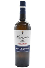 Bottle of Valdespino Fino Sherry Inocente Macharnudo Alto-Fortified Wine-Flatiron SF