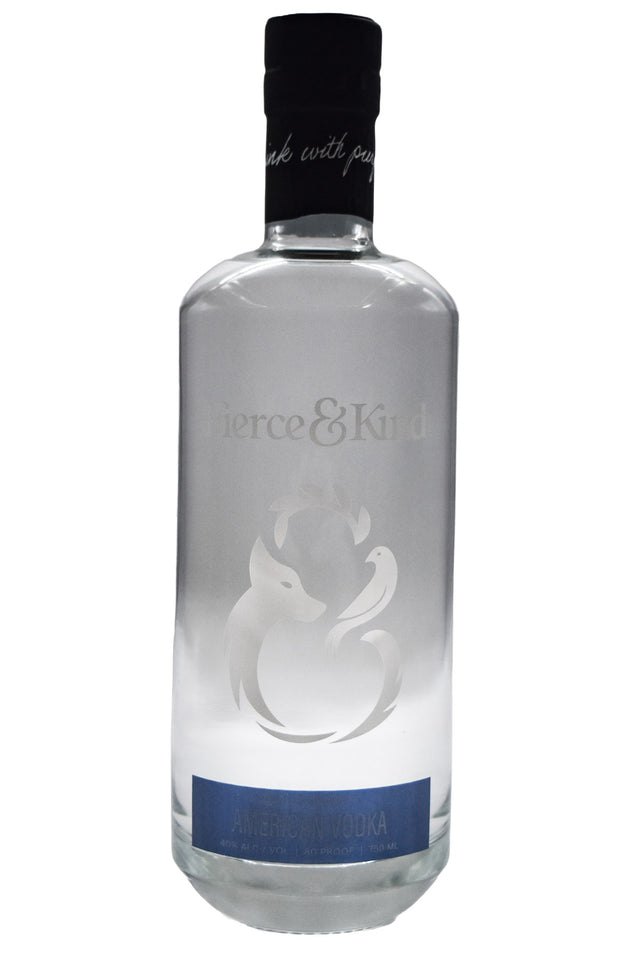 Bottle of Fierce & Kind American Vodka-Spirits-Flatiron SF
