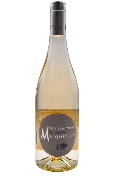 Bottle of Domaine de Marquiliani Vin de Corse Gris de Pauline 2025-Rosé Wine-Flatiron SF