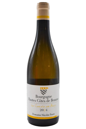 Bottle of Nicolas Faure Bourgogne Hautes Cotes de Beaune Blanc la Corvee de Bully Blanc 2024-White Wine-Flatiron SF