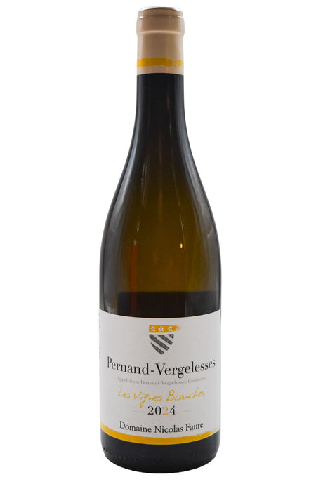 Bottle of Nicolas Faure Pernand-Vergelesses Blanc Les Vignes Blanches 2024-White Wine-Flatiron SF