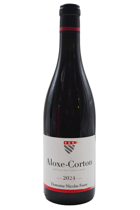 Bottle of Nicolas Faure Aloxe Corton Rouge 2024-Red Wine-Flatiron SF