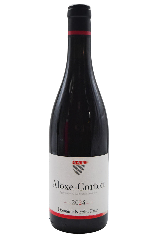 Bottle of Nicolas Faure Aloxe Corton Rouge 2024-Red Wine-Flatiron SF