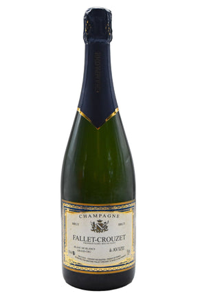 Bottle of Fallet-Crouzet Champagne Brut Blanc de Blancs NV-Sparkling Wine-Flatiron SF