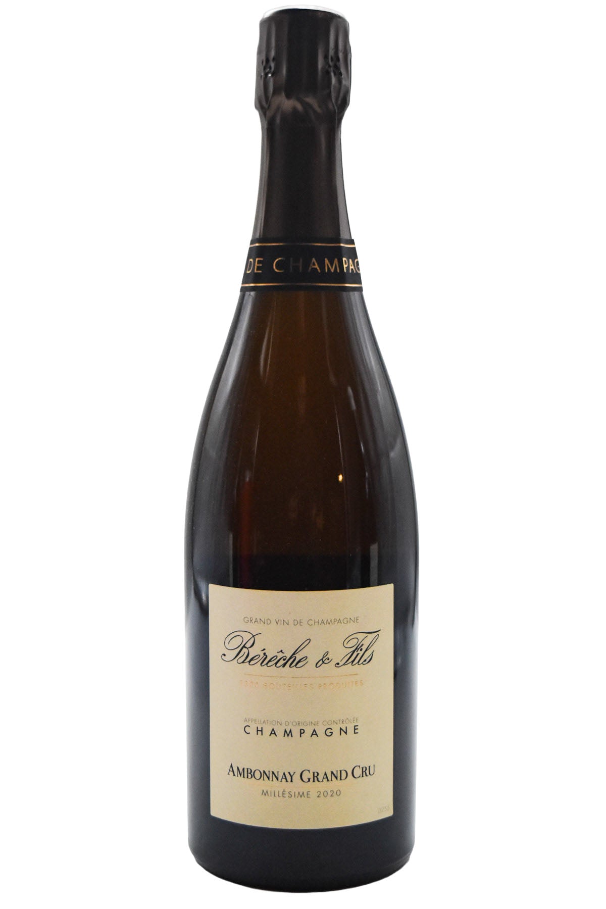 Bottle of Bereche et Fils Champagne Extra Brut Grand Cru Ambonnay 2020-Sparkling Wine-Flatiron SF