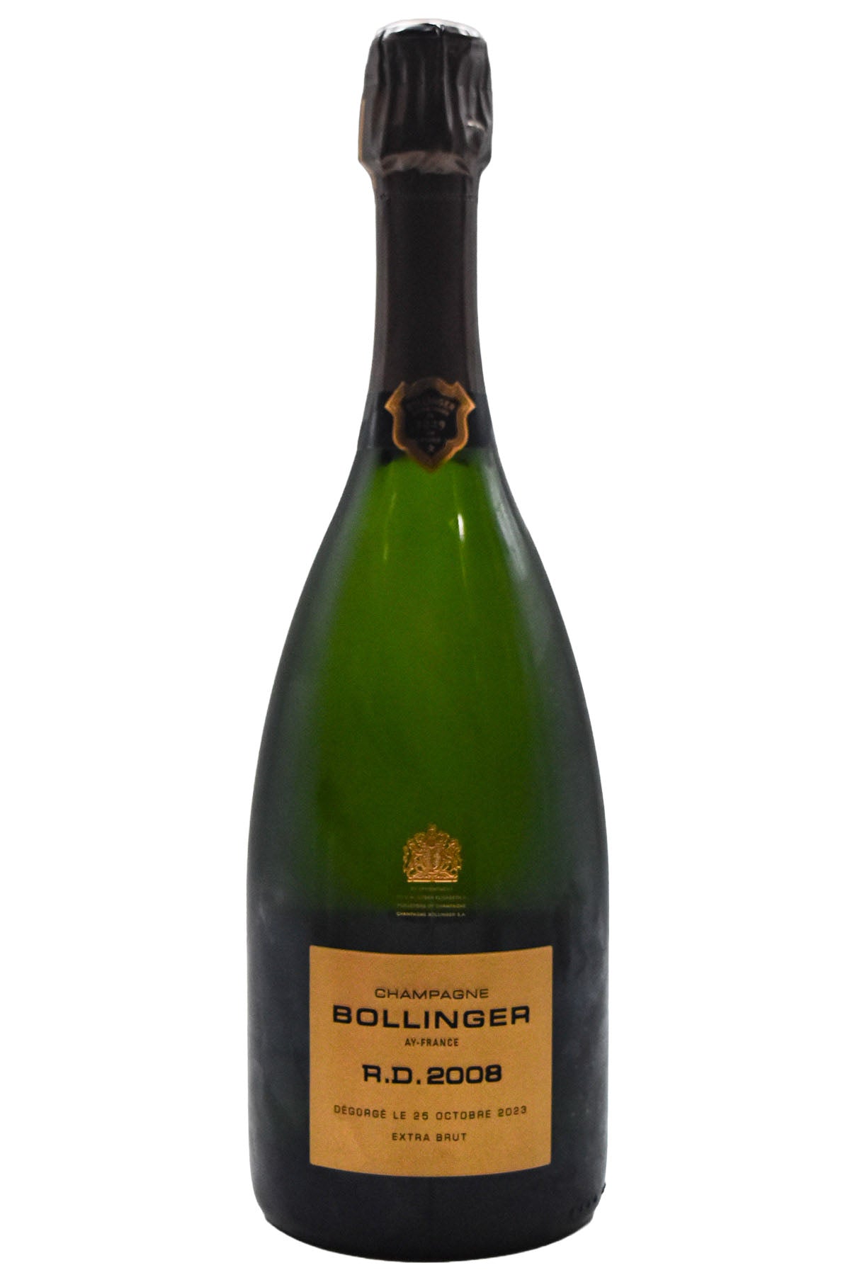 Bottle of Bollinger Champagne Extra Brut R.D. [3rd Disgorgement] 2008-Sparkling Wine-Flatiron SF