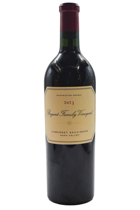 Bottle of Bryant Family Vineyard Napa Valley Cabernet Sauvignon 2023-Red Wine-Flatiron SF