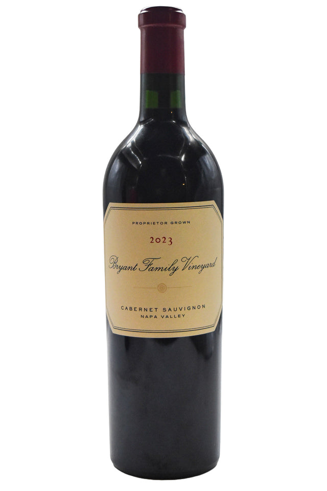 Bottle of Bryant Family Vineyard Napa Valley Cabernet Sauvignon 2023-Red Wine-Flatiron SF