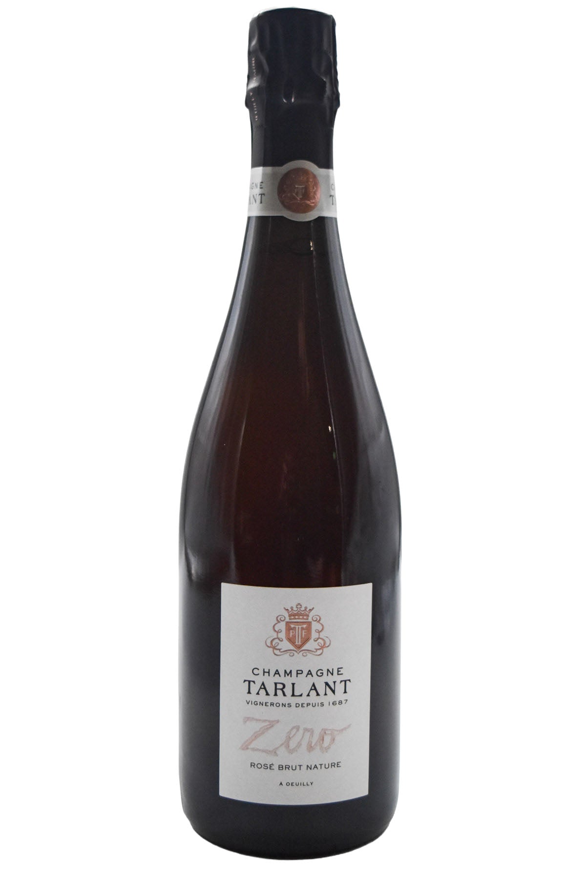 Bottle of Tarlant Champagne Brut Nature Zero Rose NV ['18 Base]-Sparkling Wine-Flatiron SF