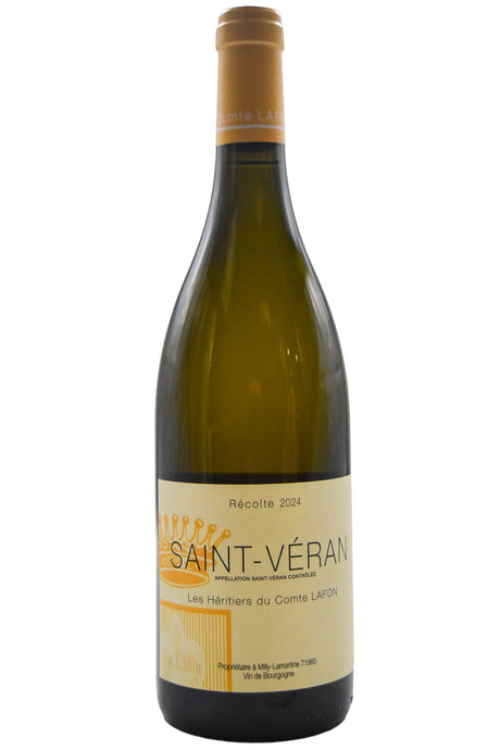 Bottle of Les Heritiers du Comte Lafon Saint-Veran 2024-White Wine-Flatiron SF