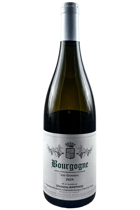 Bottle of Domaine Ghislaine Barthod Bourgogne Chardonnay Les Graviers 2024-White Wine-Flatiron SF