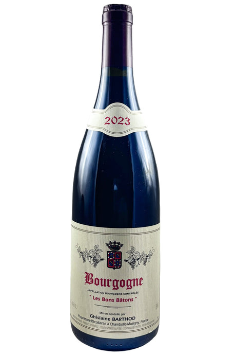Bottle of Domaine Ghislaine Barthod Bourgogne Les Bons Batons 2023-Red Wine-Flatiron SF