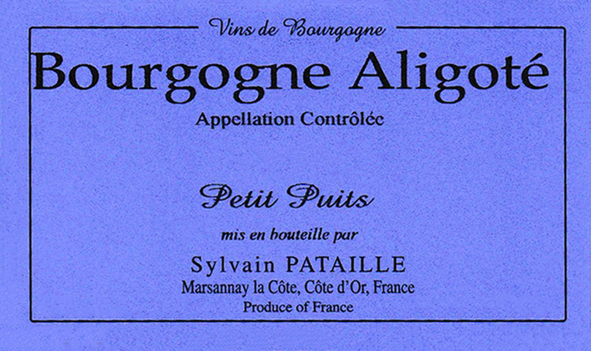 Domaine Sylvain Pataille Bourgogne Aligote Petite Puits 2022 [NET]