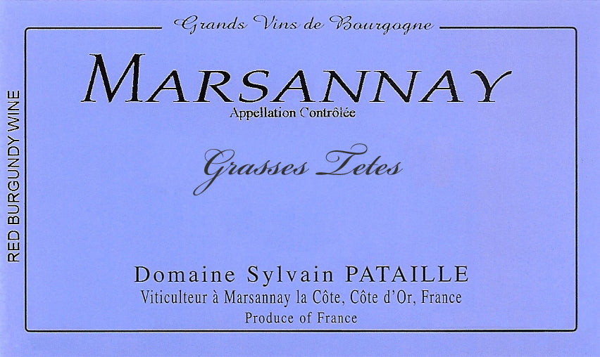Domaine Sylvain Pataille Marsannay Rouge Grasses Tetes 2022 [NET]