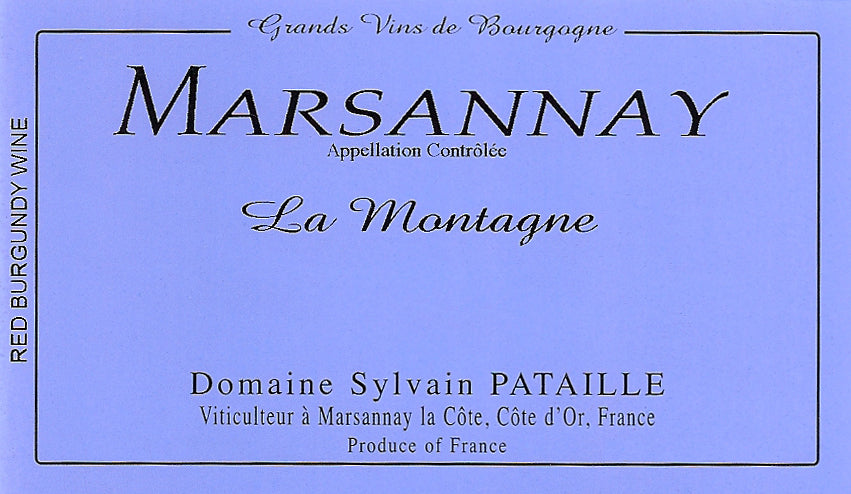 Domaine Sylvain Pataille Marsannay Rouge La Montagne 2022