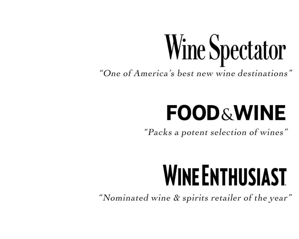 Selected quotes about Flatiron Wines from Wine Spectator, Food & Wine, and Wine Enthusiast.