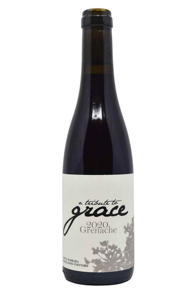 Bottle of A Tribute to Grace Grenache Santa Barbara Highlands Vineyard 2020 (375ml)-Red Wine-Flatiron SF