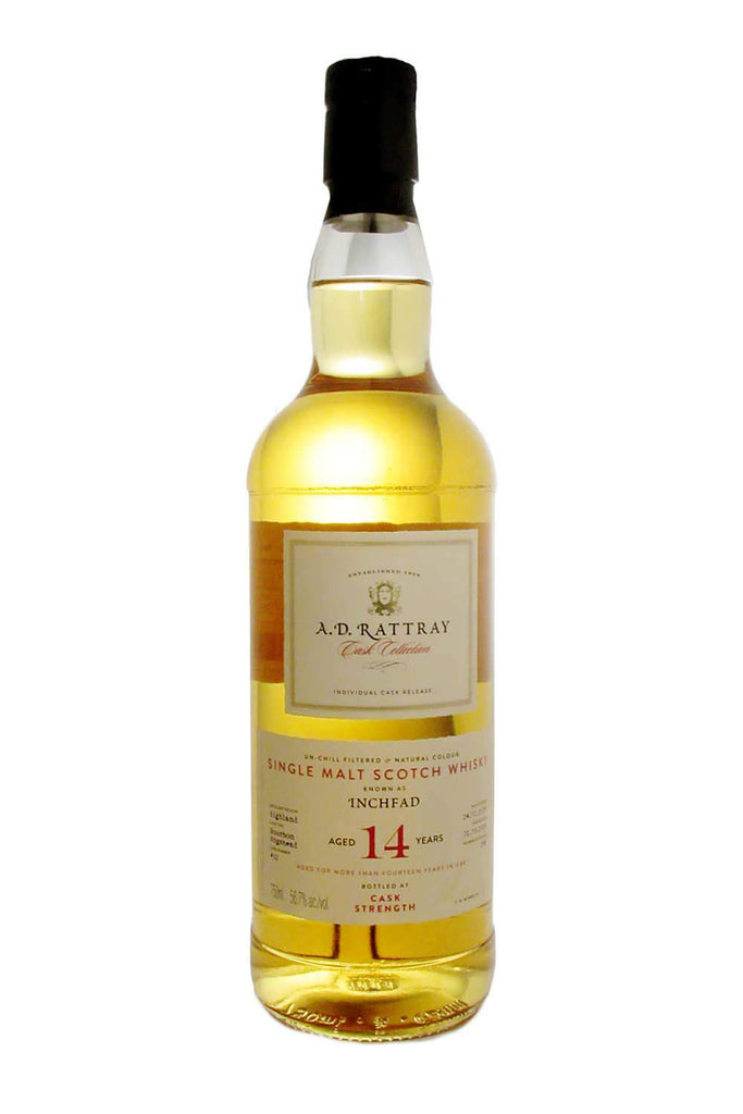 Bottle of A.D. Rattray Cask Collection Inchfad 14 Year Single Malt Scotch-Spirits-Flatiron SF