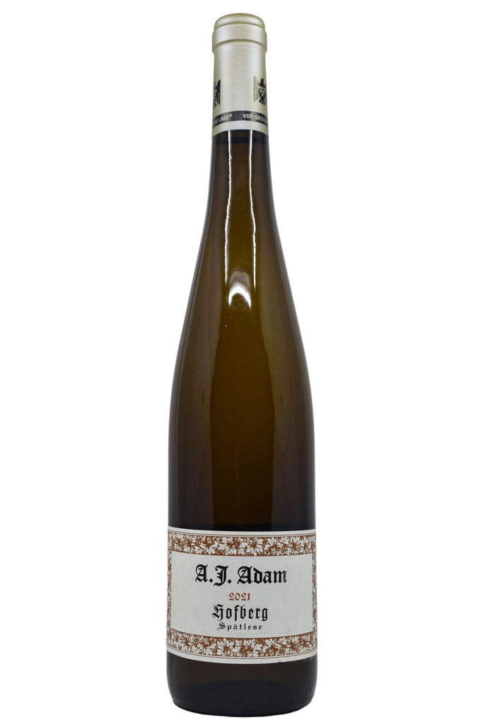 Bottle of A.J. Adam Dhron Hofberg Riesling Spatlese 2021-White Wine-Flatiron SF