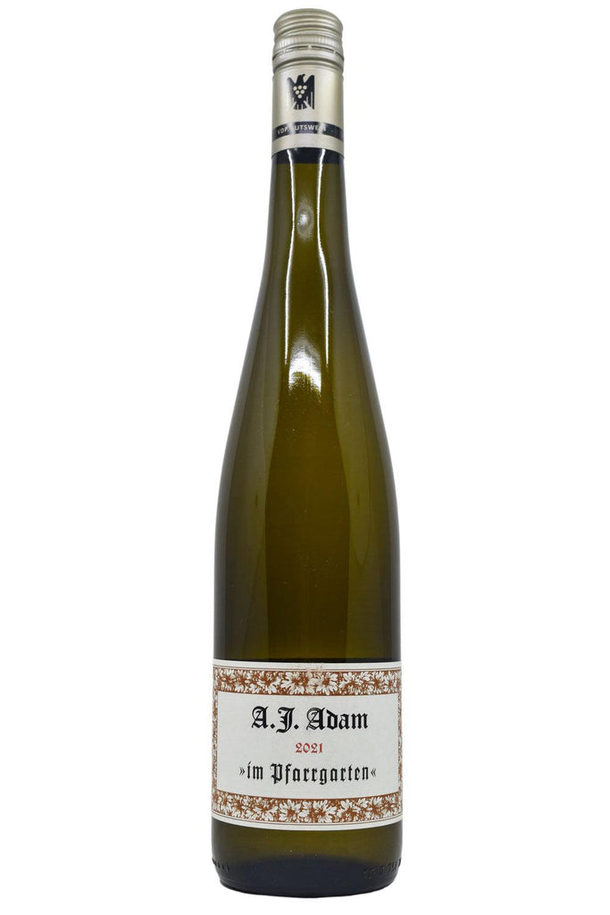 Bottle of A.J. Adam Dhron Im Pfarrgarten Riesling Feinherb 2021-White Wine-Flatiron SF