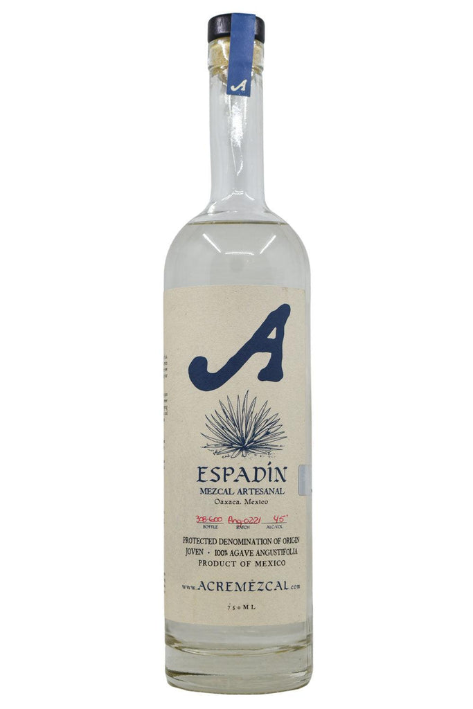 Bottle of Acre Mezcal Espadin-Spirits-Flatiron SF