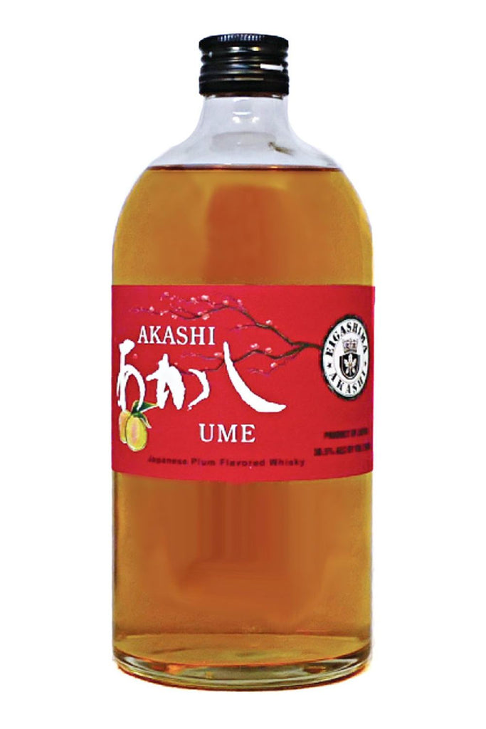 Bottle of Akashi Ume Japanese Plum-Flavored Whisky-Spirits-Flatiron SF