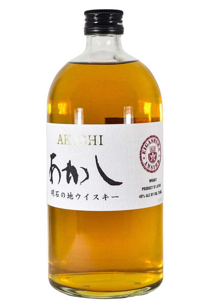 Bottle of Akashi White Oak Blended Japanese Whisky-Spirits-Flatiron SF