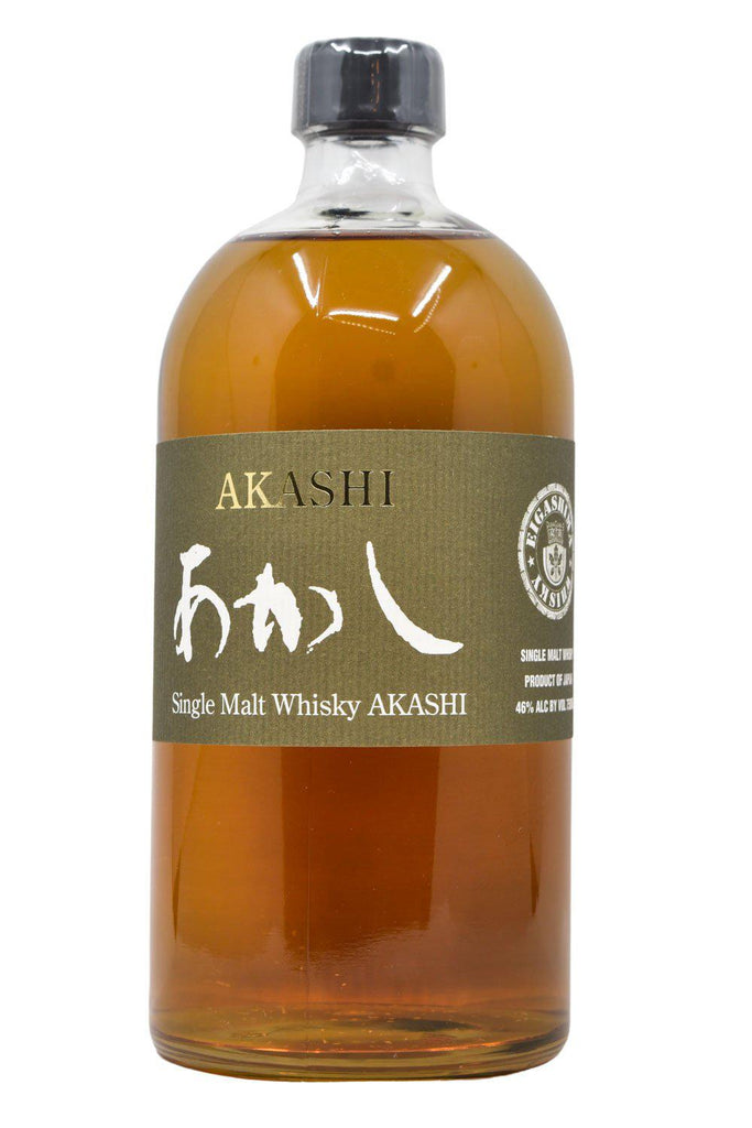 Bottle of Akashi White Oak Single Malt Japanese Whisky-Spirits-Flatiron SF