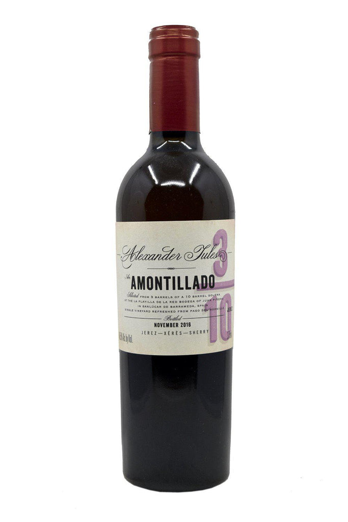 Bottle of Alexander Jules Amontillado Sherry 3/10 500mL-Fortified Wine-Flatiron SF