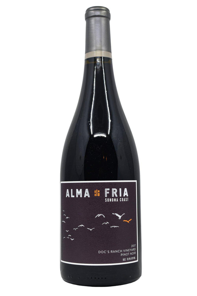 Bottle of Alma Fria Sonoma Coast Pinot Noir Doc's Ranch 2017-Red Wine-Flatiron SF