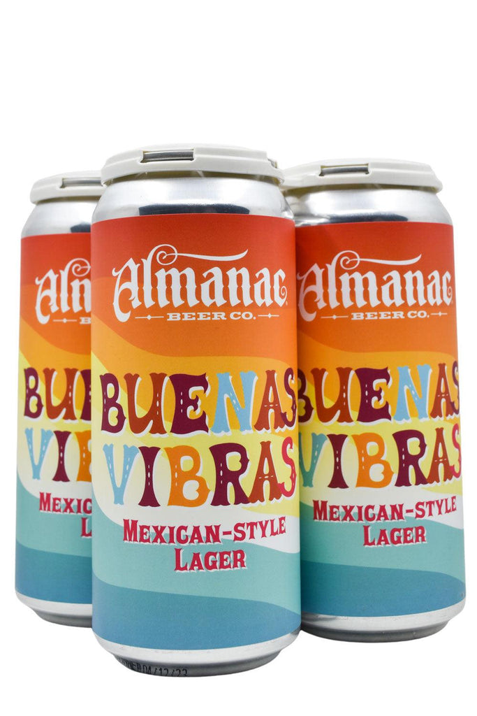 Bottle of Almanac Beer Co. Buenas Vibras Mexican-style Lager 4pk (16oz)-Beer-Flatiron SF