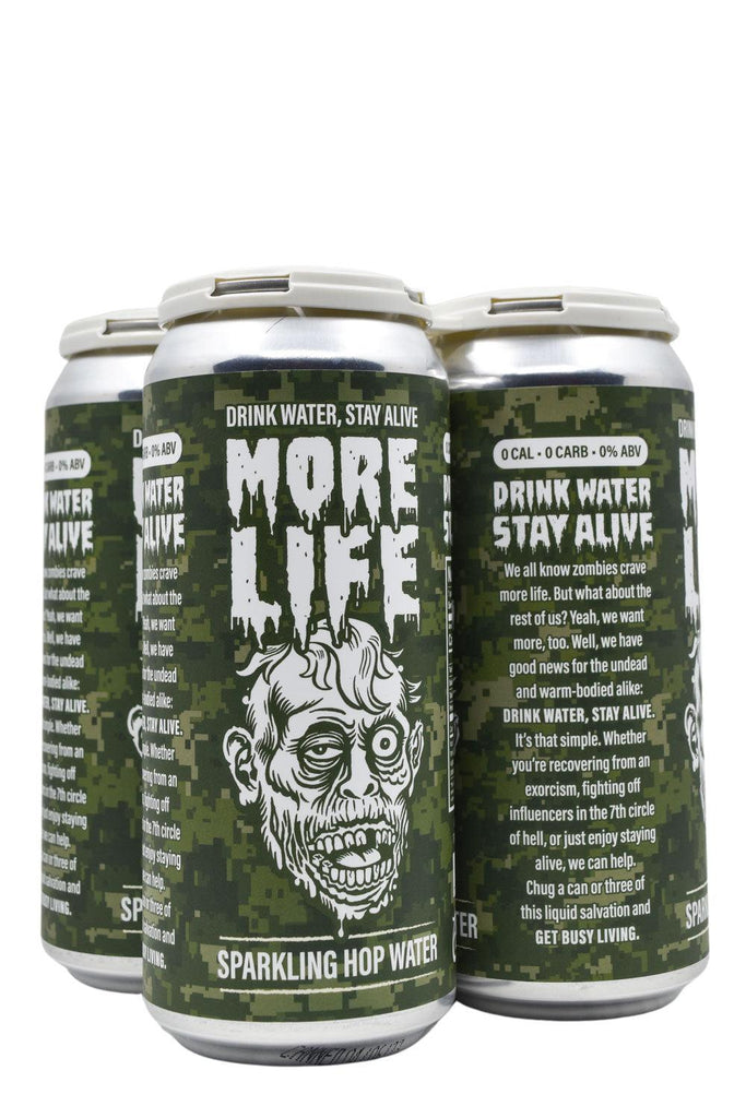 Bottle of Almanac Beer Co. "More Life" Hop Water 4pk (16oz)-Grocery-Flatiron SF