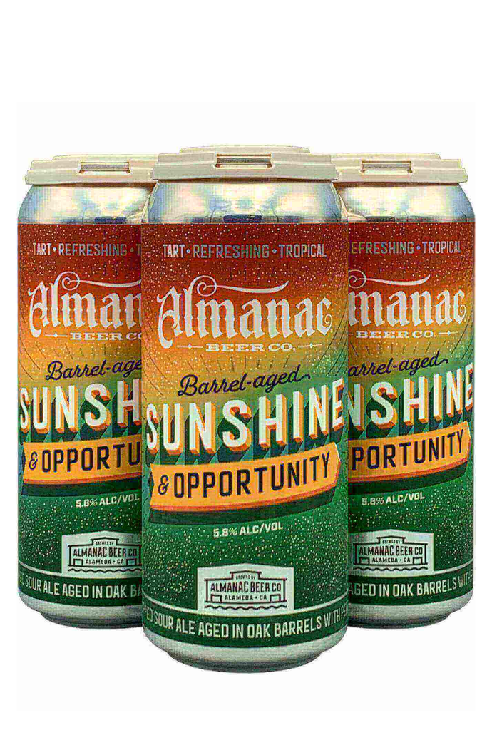 Bottle of Almanac Beer Co. Sunshine & Opportunity Barrel Aged Beer 4pk-Beer-Flatiron SF