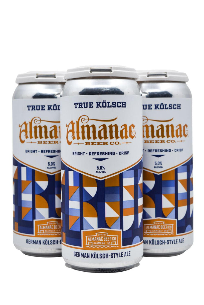 Bottle of Almanac Beer Co. True Kolsch 4pk (16oz)-Beer-Flatiron SF