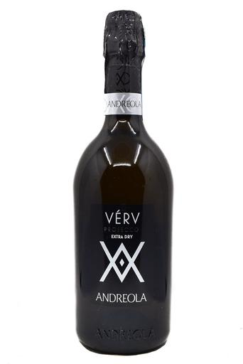 Bottle of Andreola Verv Prosecco Extra Dry NV-Sparkling Wine-Flatiron SF