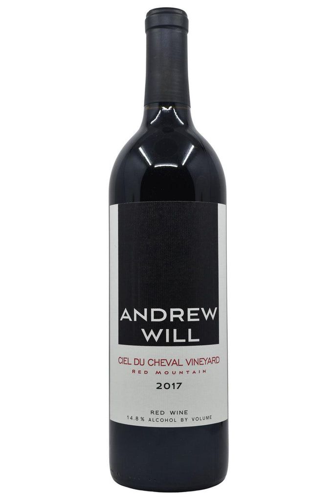 Bottle of Andrew Will Red Mountain Red Blend Ciel du Cheval Vineyard 2017-Red Wine-Flatiron SF