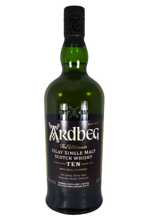Bottle of Ardbeg 10 Year-Spirits-Flatiron SF