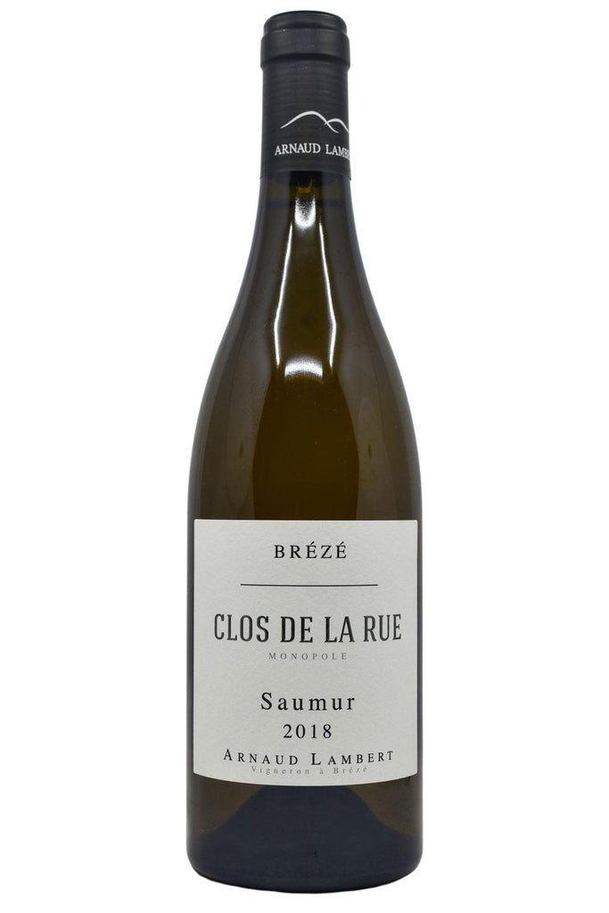 Bottle of Arnaud Lambert Saumur Blanc Clos de la Rue 2018-White Wine-Flatiron SF