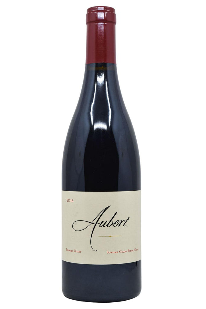 Bottle of Aubert Sonoma Coast Pinot Noir 2016-Red Wine-Flatiron SF