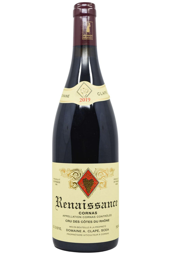 Bottle of Auguste Clape Cornas Renaissance 2019-Red Wine-Flatiron SF