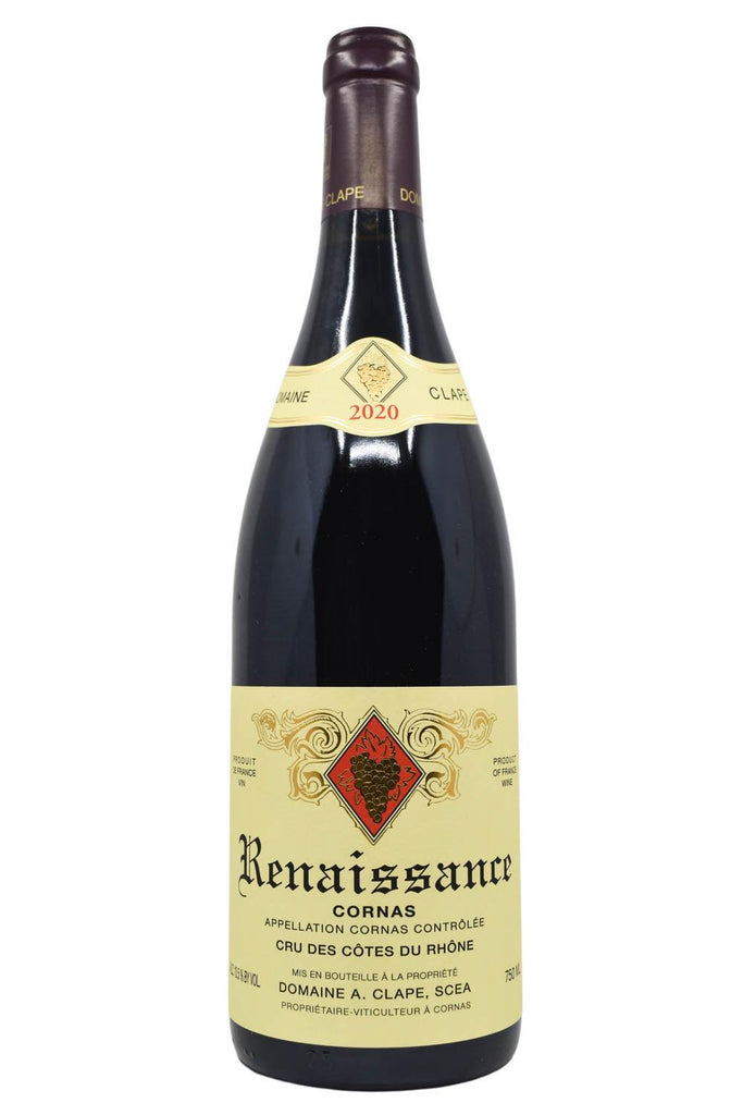 Bottle of Auguste Clape Cornas Renaissance 2020-Red Wine-Flatiron SF