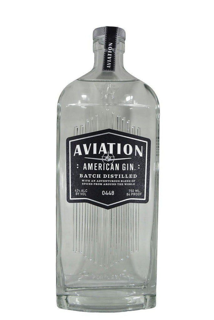 Bottle of Aviation American Gin-Spirits-Flatiron SF