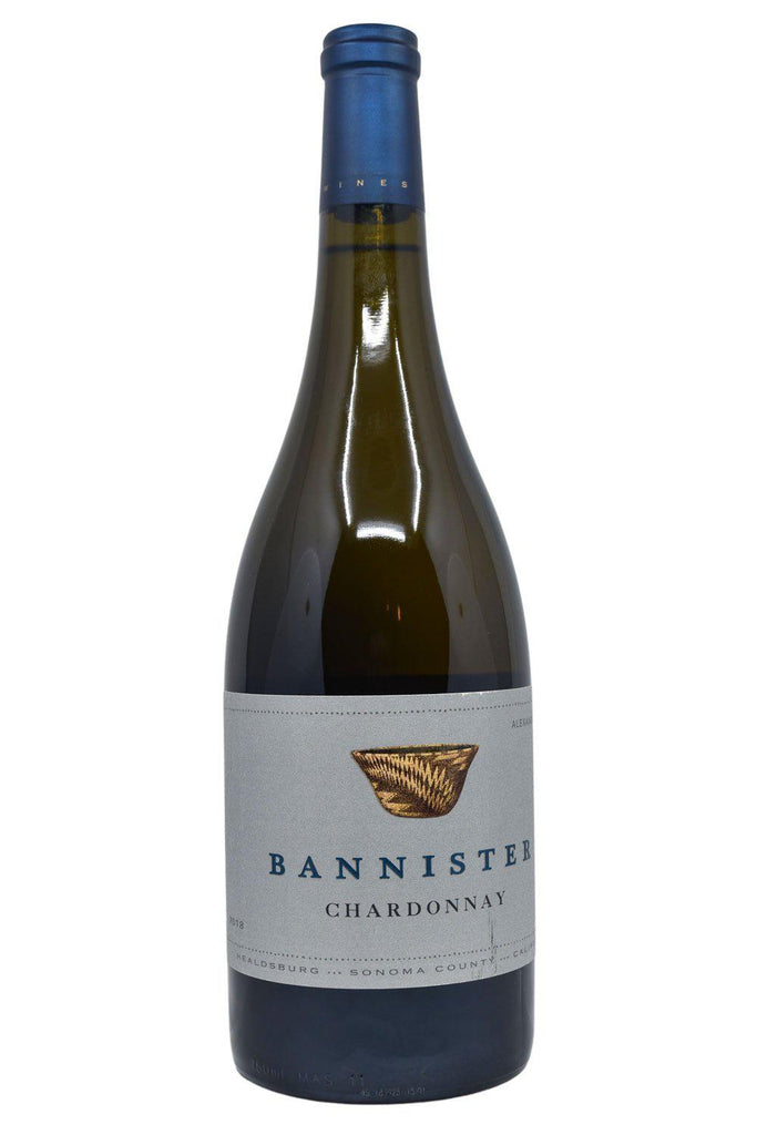 Bottle of Bannister Alexander Valley Chardonnay Stuhlmuller 2018-White Wine-Flatiron SF
