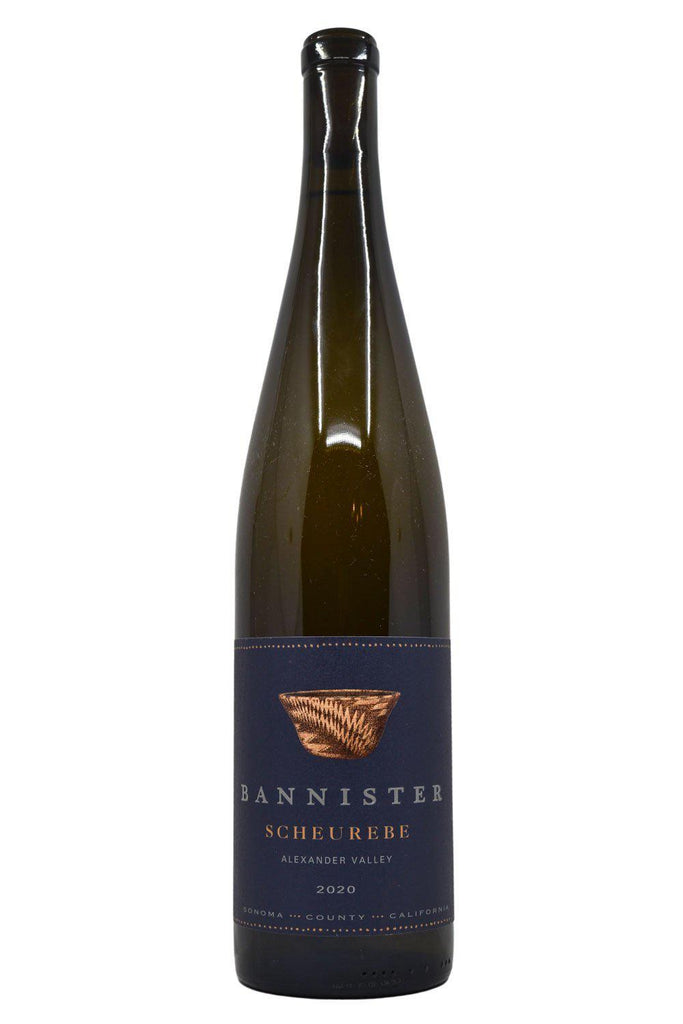Bottle of Bannister Alexander Valley Scheurebe 2020-White Wine-Flatiron SF