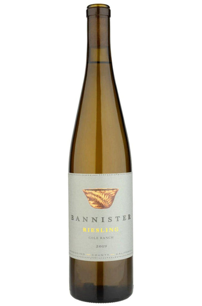 Bottle of Bannister, Cole Ranch Riesling, 2019-White Wine-Flatiron SF