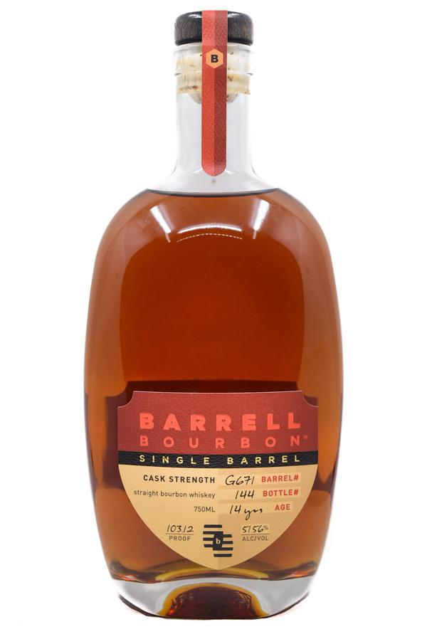 Bottle of Barrell Craft Spirits Flatiron Wines and Spirits Single Barrel Bourbon 14 Year 103.12 Proof-Spirits-Flatiron SF