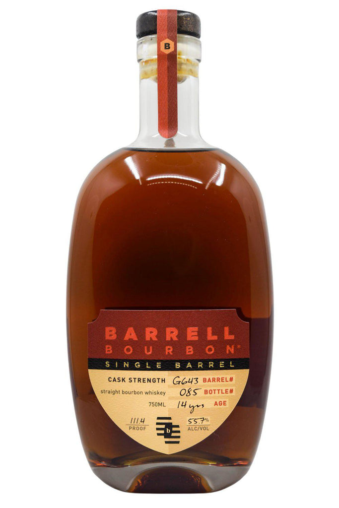 Bottle of Barrell Craft Spirits Flatiron Wines and Spirits Single Barrel Bourbon 14 year 111.4 Proof-Spirits-Flatiron SF
