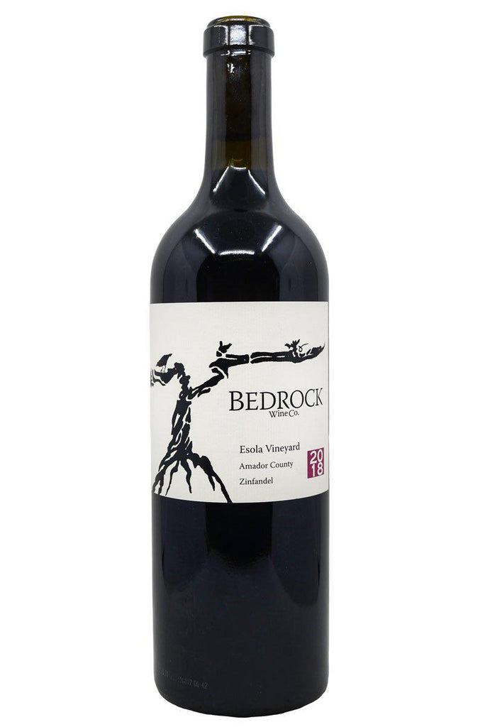 Bottle of Bedrock Amador County Zinfandel Esola Vineyard 2018-Red Wine-Flatiron SF