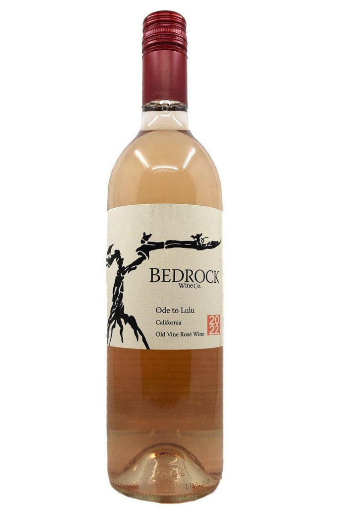 Bottle of Bedrock California Rose Ode to Lulu 2022-Rosé Wine-Flatiron SF